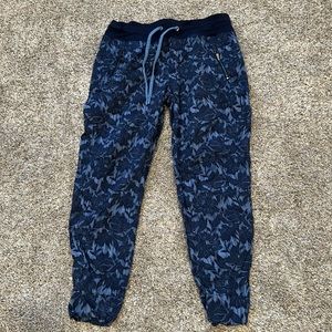 ATHLETA floral joggers